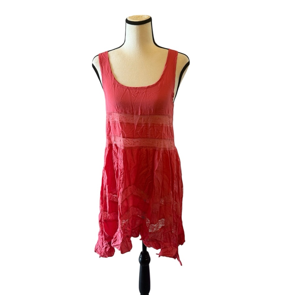 Tobi | Coral Sleeveless Dress